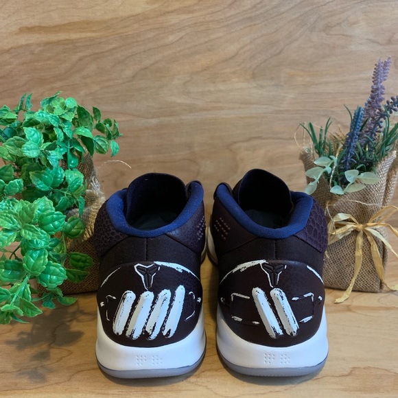 NEW Nike Kobe AD Mid Port Wine Basketball Shoes - Picture 4 of 8